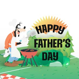 Lovepop Disney's Goofy Father's Day Pop-Up Card