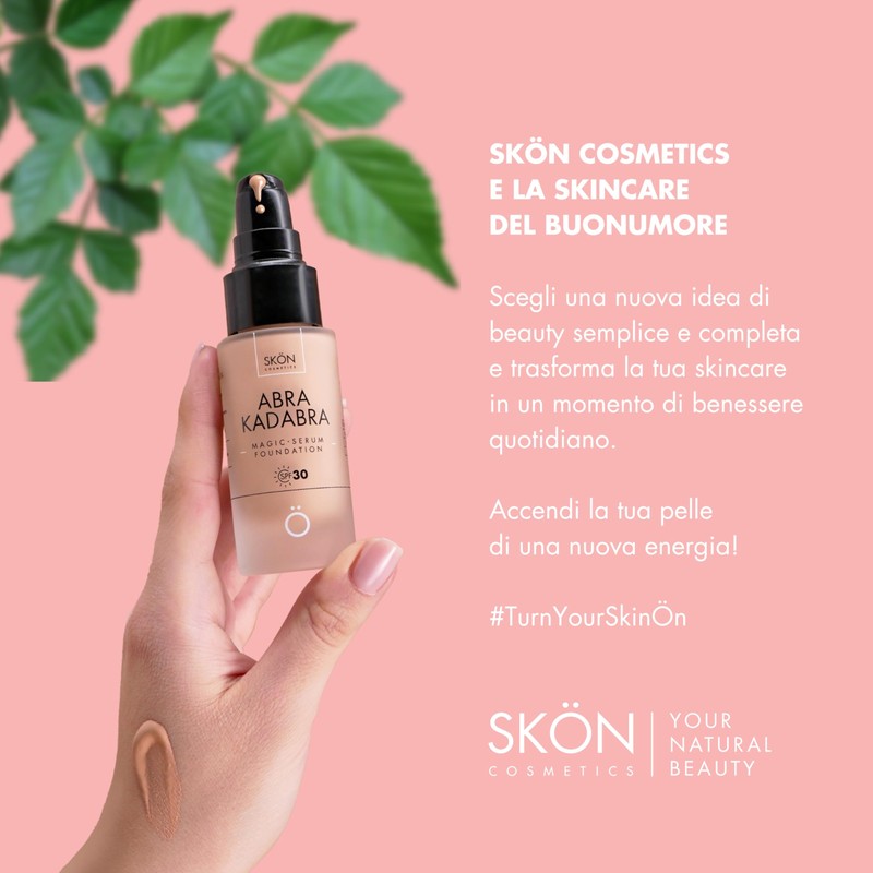 Skön Abrakadabra Glow - Foundationsserum mit Sonnenschutz SPF30, Hyaluronsäure-Serum für