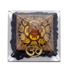 Orgonite Chakra Pyramid Black Tourmaline with ohm