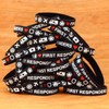 Fifty (50) First Responders Wristbands