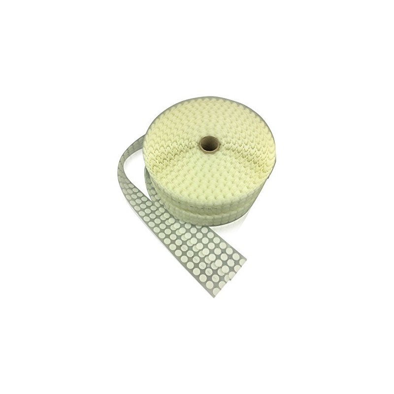 Alfatex® Supplied By Velcro® Brand Coins White HOOK & LOOP