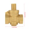 1pc Brass Adjustable Water Pressure Reducing Regulator Valve Thread DN25