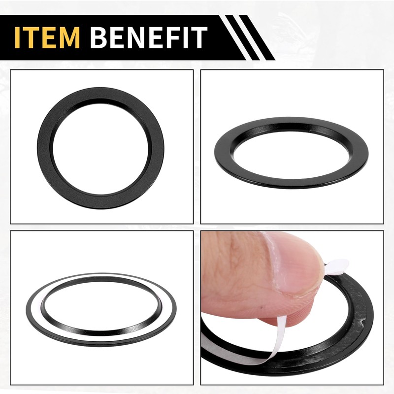 REPAIROCK 1 Piece Engine Start Stop Button Switch Cover Ring