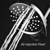 AirJet-400 High Pressure Luxury Multi-Function Shower Head w/ High-Velocity Flow