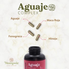 Aguaje + Fenogreco + Hinojo + Maca Roja 60 Cáps | Momosie