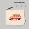 Lantern Press Secret Surf Spot Collection, Woody Wagon with Surfboards,