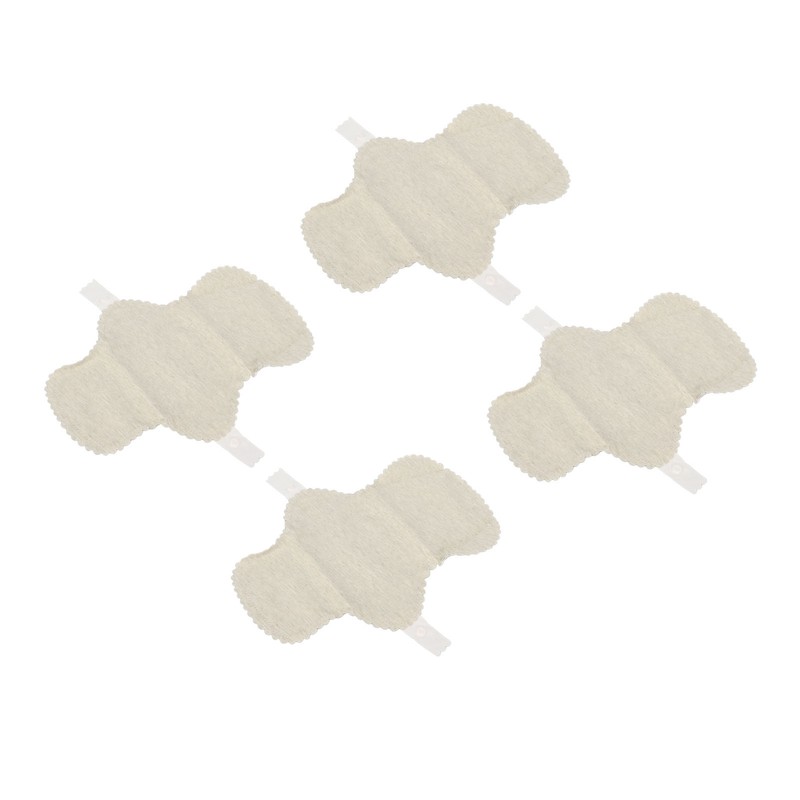 4Pcs Reusable Feminine Pads Washable Cotton Leak Proof Breathable Skin