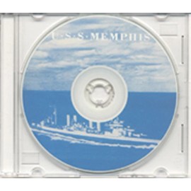 USS Memphis CL 13 WWII Cruise Book on CD  RARE Navy