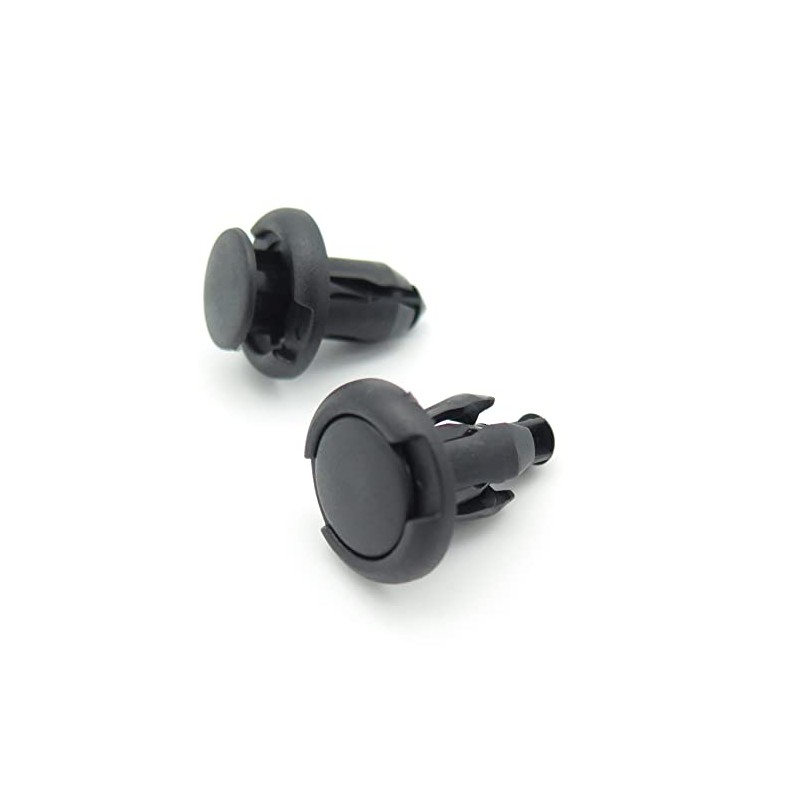VVO Fasteners- 10mm Bumper Trim Clips- Push Fit Plastic Rivet