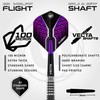 WINMAU Darts Kairos 24g 90% Professional Tungsten Steel Tip Darts