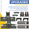 Romalon Upgraded W10350375 W10712395 Dishwasher Top Rack Adjuster Kit