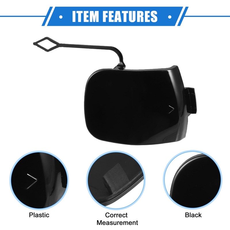 A ABSOPRO Car Front Bumper Tow Hook Cover for Mini