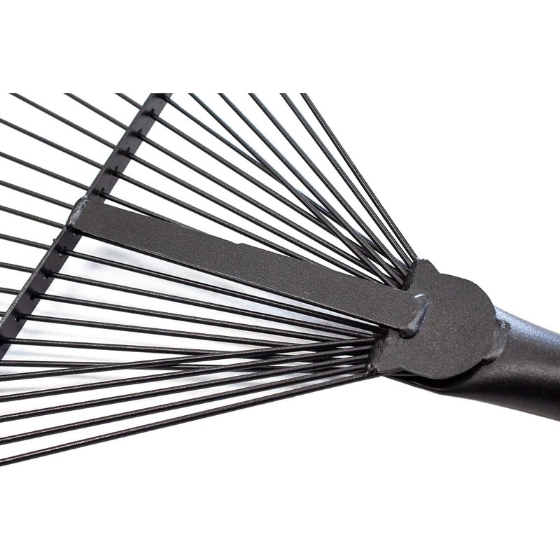 Bully Tools Heavy Duty Metal Leaf Rake - 24 High