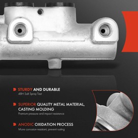 A-Premium Brake Master Cylinder Compatible with Saab Vehicles - 9-3 2004-2005/2010-2011, 9-3 2006-2009 2.0L, 9-3X 2010-2011 - Replace# 93172089