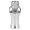 Stainless Steel Cedar Shaped Fountain Nozzle Adjustable Water Spray Head