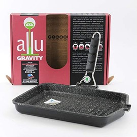 Ilsa Allu Gravity Grill Pan, Grey