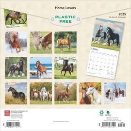 BrownTrout, Horse Lovers 2025 Wall Calendar
