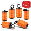 Benlari UTV Tie Down Anchors 1-7/16" Flexible Loop Lock and