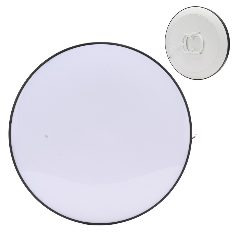 48W LED Ceiling Lamp Ultrathin With Black Border PC White