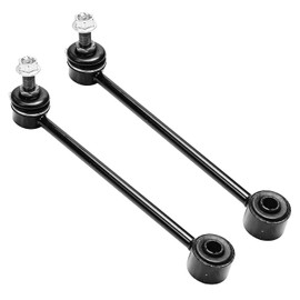 Detroit Axle - Pair Rear Sway Bars for Jeep Grand Cherokee Commander Dodge Ram 3500 4500 2 Stabilizer Sway Bar End Links Replacement