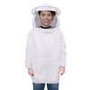 Flexzion Beekeeping Jacket - White Bee Keeper Suit for Men
