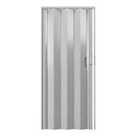 Techni Home Loft Series 48" W Premium Double Walled Foldable Accordion Doors, Grey