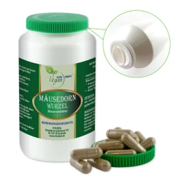 VITA IDEAL Vegan® Vitaide Root Mouse Buckle, 90 Capsules - Ruscus Aculeatus - Mouse Thorn Root Daily Serving 660 mg, Powder Pure Natural without Additives, Original