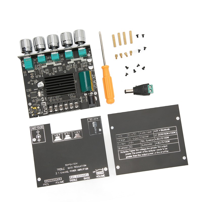 Bluetooth Digital Power Amplifier Module 50W 50W 100W 2.1 Channel