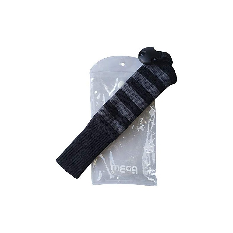 Hirota Golf MGUTHC-2019 UT Cover, Black, Mega Golf, Socks, Knit