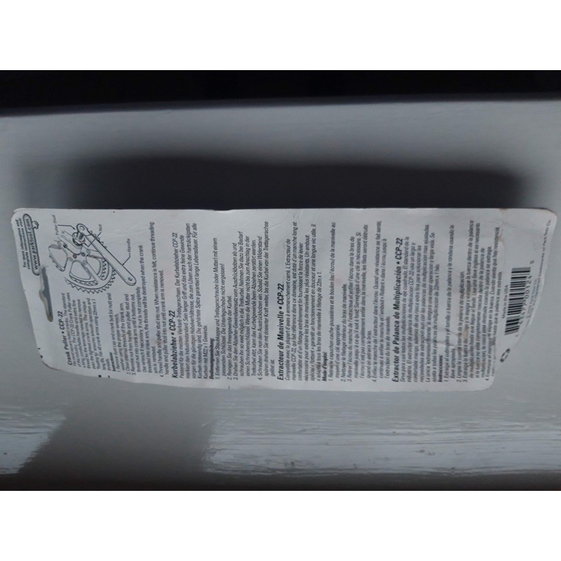 Park Tool CCP-22 Bike Crank/Chainset Removal Tool