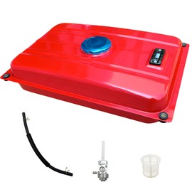 YGQ Universal Generator Gas Fuel Tank Assembly for Honda and Clone EC2500 196cc 212cc 224cc Red