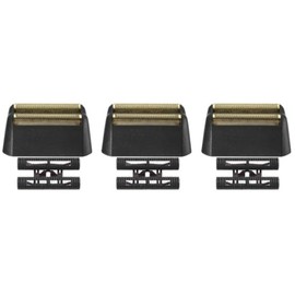 Professional Replacement Foil for Razor Series 5 Stars Finale - Pack of 3, Compatible with Wahl 7031-100 and 7043-100 - Black