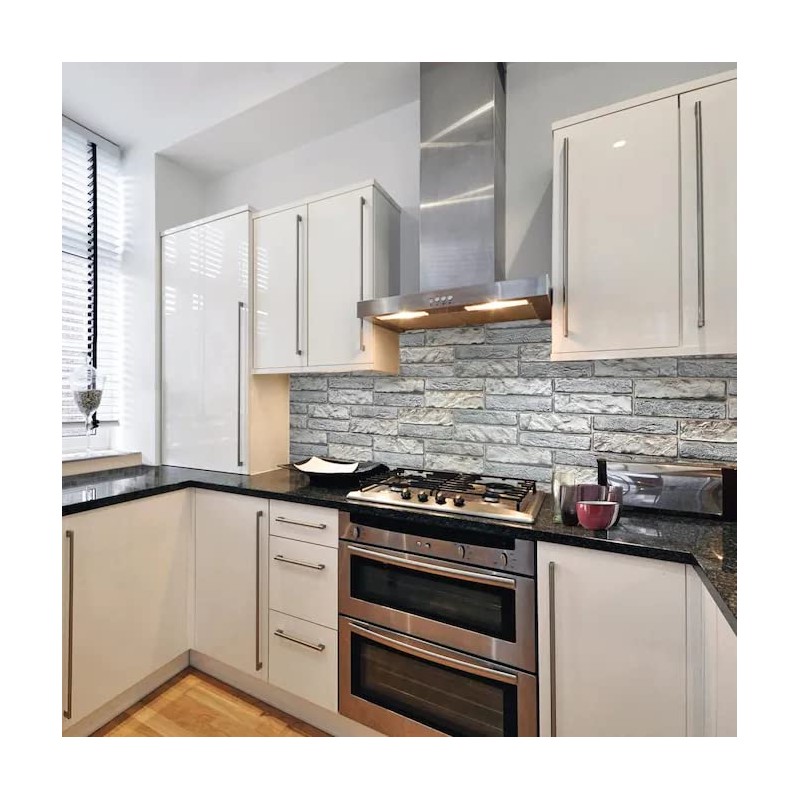 Untitled 3D PVC Wall Panels/Ceiling Panels, Expansi Greystone, 1 Panel,