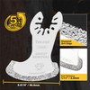 TOLESA Oscillating Multi Tool Swing Diamond Blades, Diamond Oscillating Tool