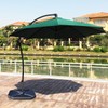 Tangkula 4PCS Cantilever Offset Patio Umbrella Base Weight Stand, 195lbs