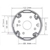 Auroh CCTV Camera Metal Junction Box White – Universal Waterproof