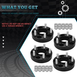 IRONTEK 1.25" 5x114.3mm Wheel spacers 5x4.5 to 5x4.5 Hubcentric Spacers Adapter [Thread Pitch M14x1.5, Hub Bore 70.5mm] fit for Ford 2015-2021 Mustang GT500 GT350 Manch 1 4PCS