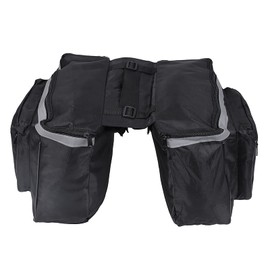 Cuque Bicycle Bags for Pannier Rack, Bicycle Saddle Bag, Rear Bicycle Rear Seat Bag, Portable Bicycle Pannier Rack Bag for Bicycle Backseat for Bicycle, Waterproof