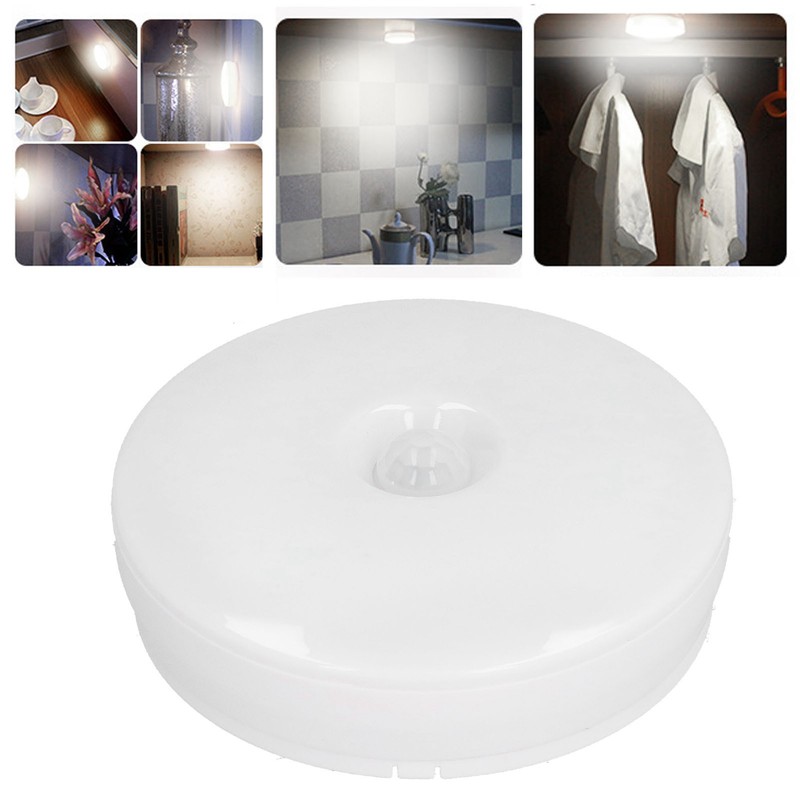 LED Night Light Motion Sensing USB Charging Night Lamp for