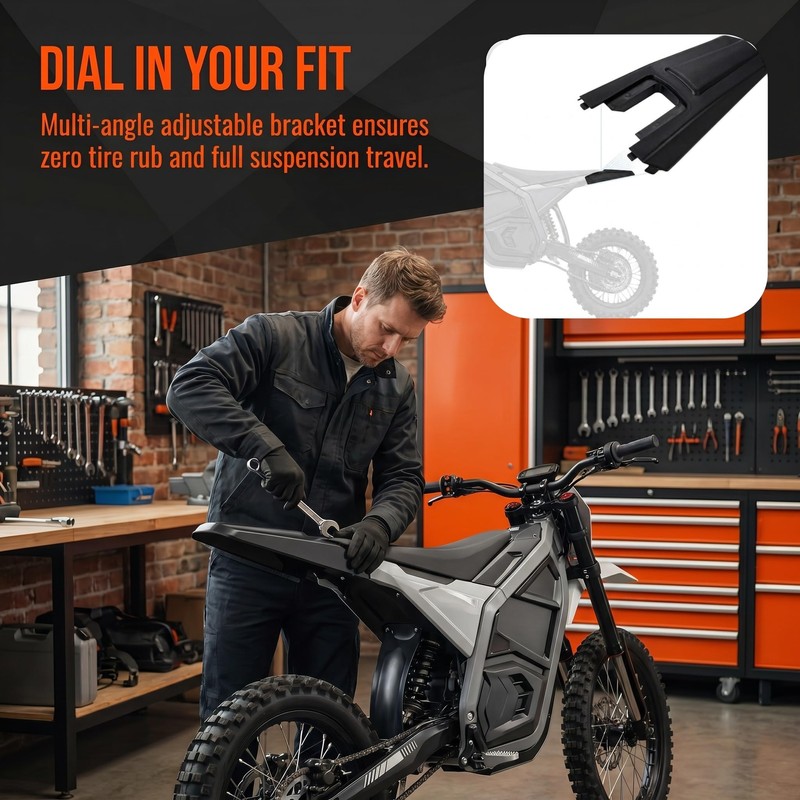 Rear Fender for Yozma IN10 Electric Dirt Bike