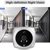 2MP Door Viewer Camera 1080P 4.5in Screen PIR Detection Smart