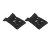 2Pcs Baseball Training Catching Glove Black Soft Comfortable Mini Baseball