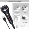 MOREVAC Electric Foot File Callus Remover, Rechargeable Pedicure Tools Foot