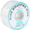 JESSINIE White Electronic Wire DM-30-1000 - 30 AWG Single Core