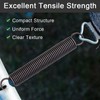 TOP-VIGOR 5Pcs Extension Compressed Spring, 1.5mm Wire Dia, 12mm OD,