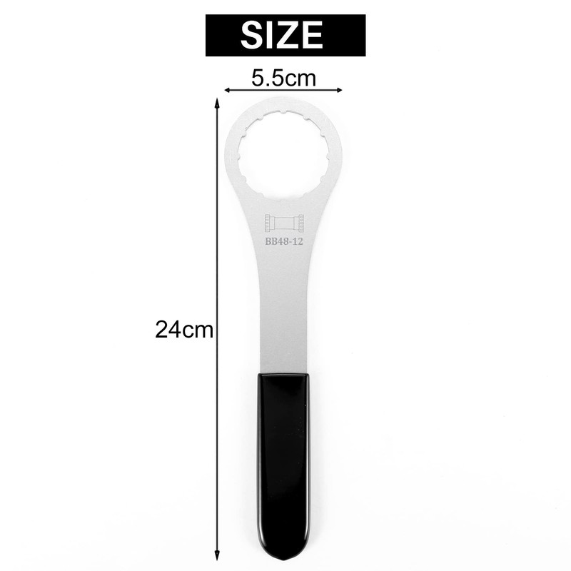 Borimend Bicycle Bottom Bracket Wrench Spanner Repair Tool BB48-12 12Teeth