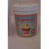 home sweet home set 3 distressed shabby chic cupcake canister