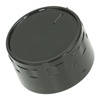 SPARES2GO Button Program Knob compatible with Beko Dishwasher (Black)