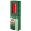 Bolsius Tapered Candles - Red - 8-Pack - 24.5 cm