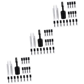 minkissy 3sets DIY Cosmetics Empty Mascara Tubes Eyelash Cream Bottles Lash Bottle Refills Compact Eyelash Dispensers for Women 20pcs*3